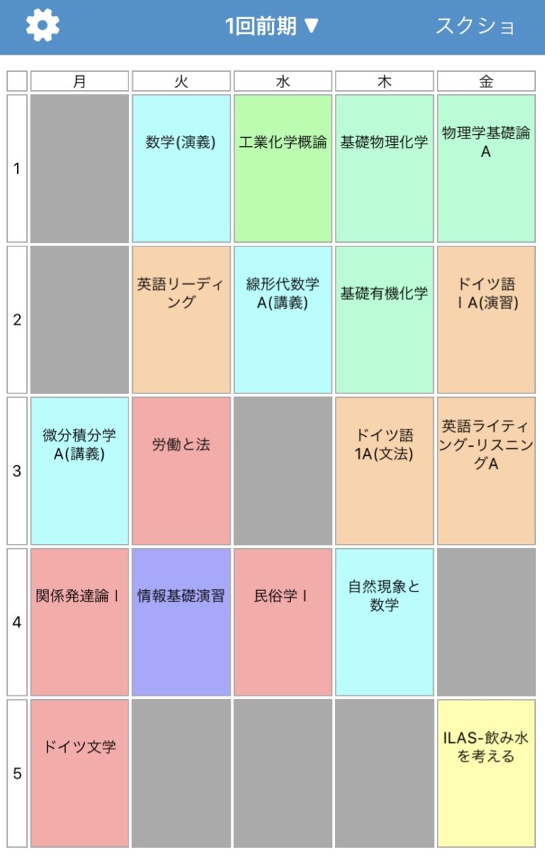 【大学新入生向け】時間割の組み方とポイント | Kyo U STYLE